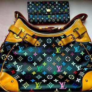 Louis Vuitton purse and wallet